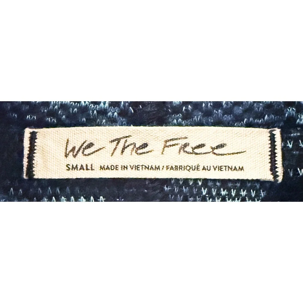 We The Free Free People Women's Sunny Days Knit Oversized Turtleneck Sweater Top
